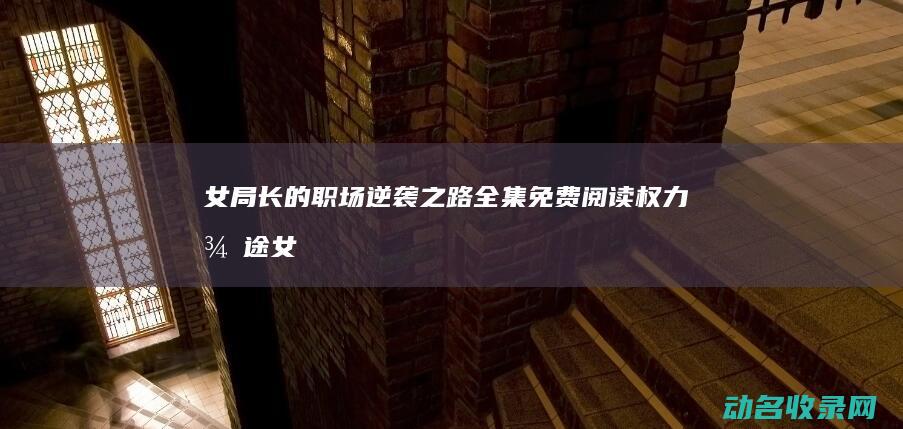 女局长的职场逆袭之路全集免费阅读 权力征途 (女局长职场风云)